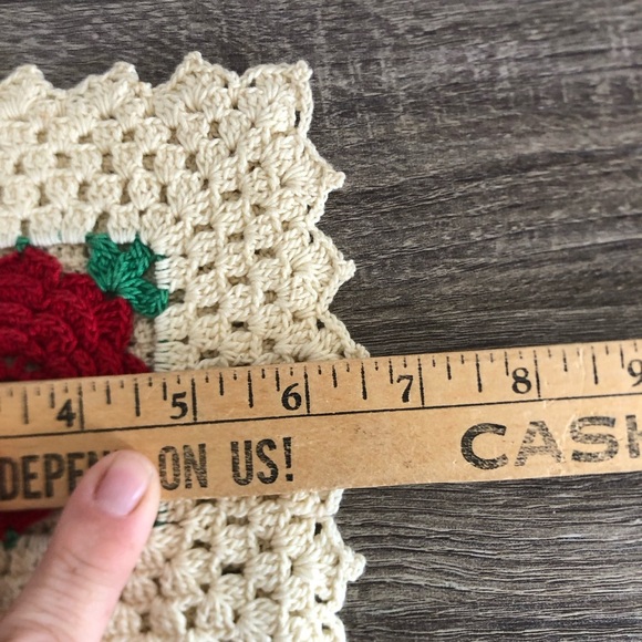 Vtg Handmade Crochet Pot Holders - Picture 9 of 9